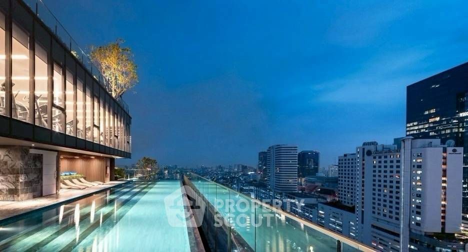 For rent 1 bed condo in Huai Khwang, Bangkok