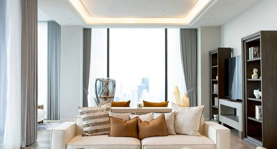 Wohnung zur Miete mit 3 Zimmer in Pathum Wan, Bangkok