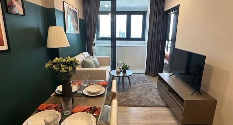 For rent 1 bed condo in Huai Khwang, Bangkok