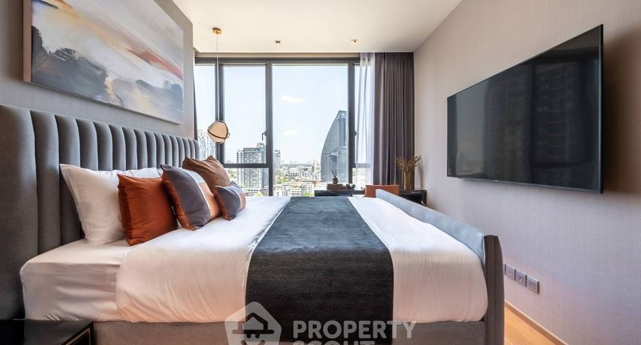 For rent 2 bedrooms condo in Khlong Toei, Bangkok