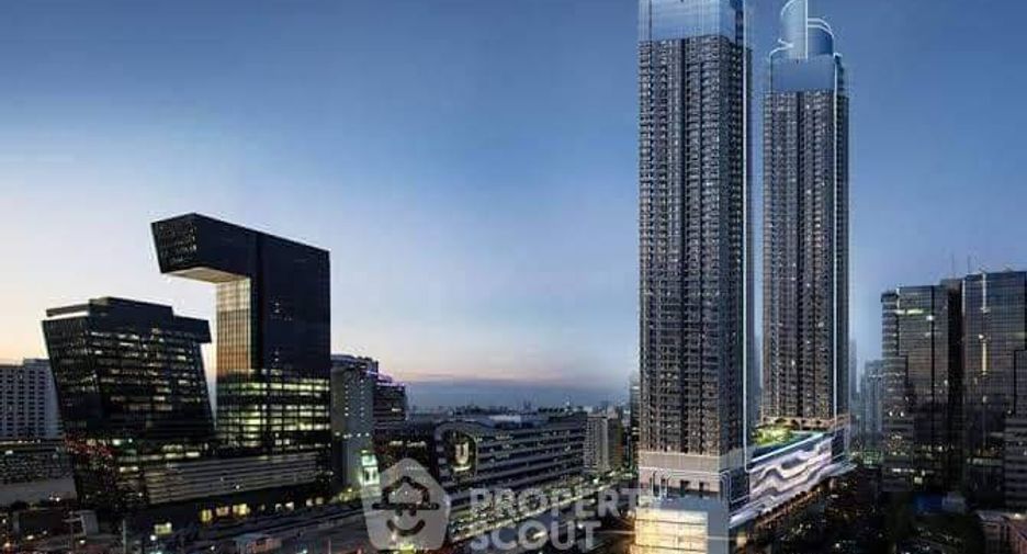 For rent 1 bed condo in Huai Khwang, Bangkok