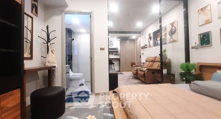 For rent 1 bed condo in Huai Khwang, Bangkok