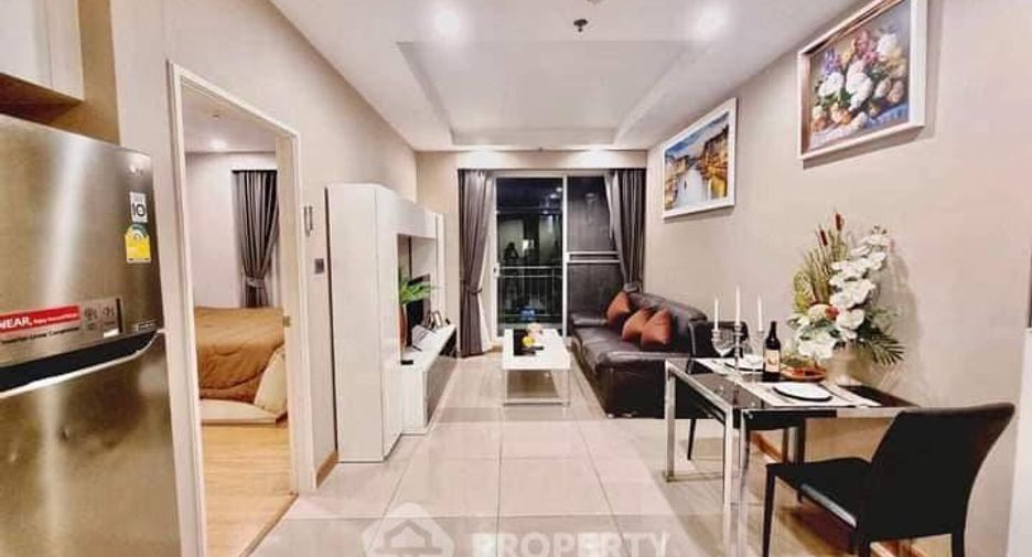 For rent 1 bed condo in Huai Khwang, Bangkok