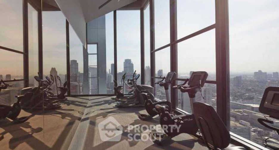 For rent 2 bedrooms condo in Sathon, Bangkok
