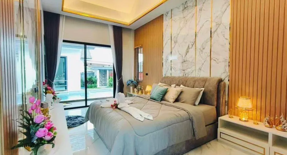 À vendre 3 chambres maison à Bang Lamung, Chonburi