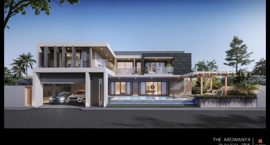 À vendre 4 chambres maison à East Pattaya, Pattaya