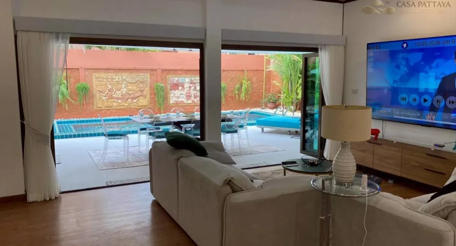 Villa en alquiler de 3 habitaciones en Sattahip, Chonburi
