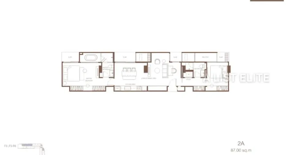 For sale 2 bedrooms condo in Khlong Toei, Bangkok