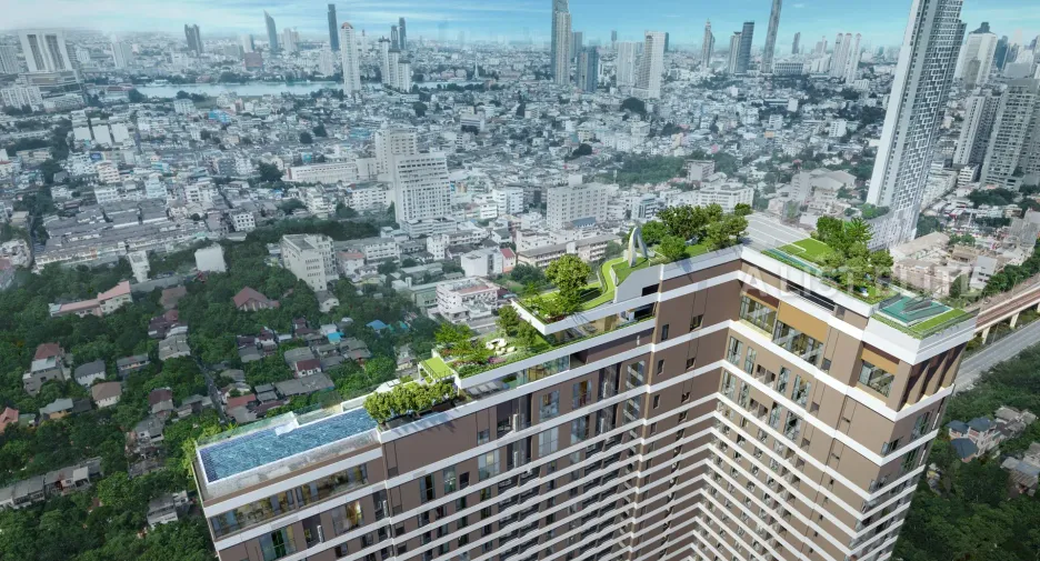 À vendre 1 chambre condo à Thon Buri, Bangkok