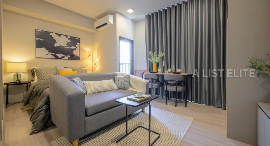 À vendre 1 chambre condo à Thon Buri, Bangkok