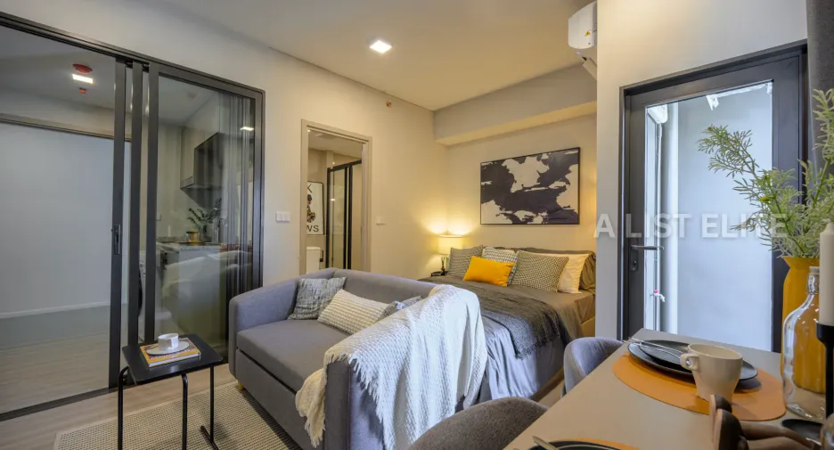 À vendre 1 chambre condo à Thon Buri, Bangkok