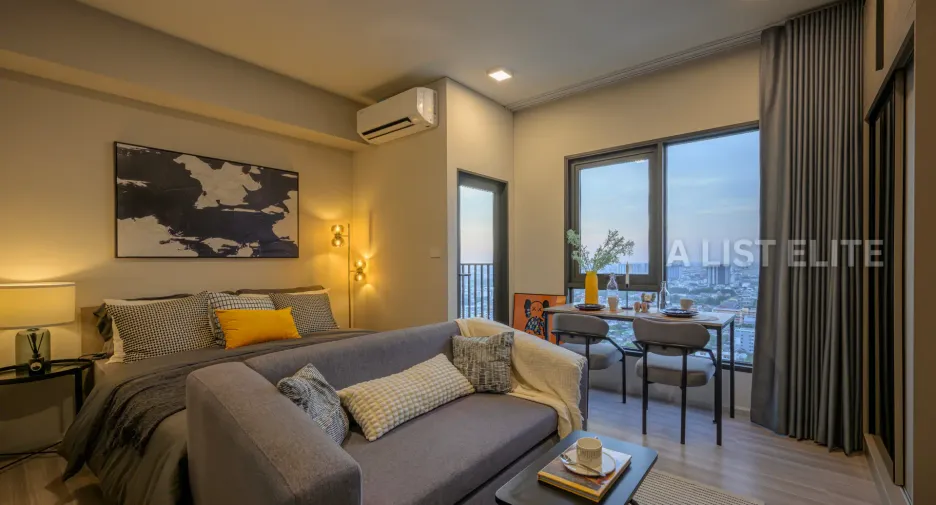 À vendre 1 chambre condo à Thon Buri, Bangkok