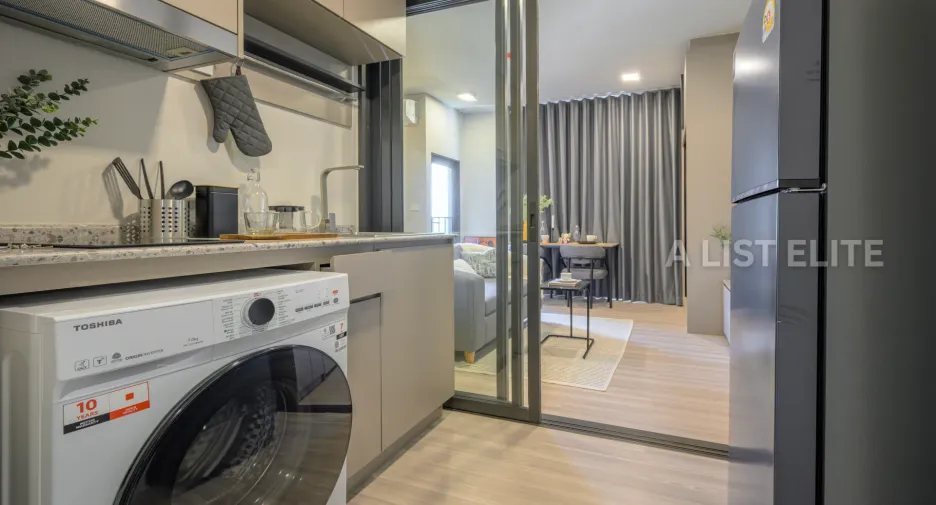 À vendre 1 chambre condo à Thon Buri, Bangkok