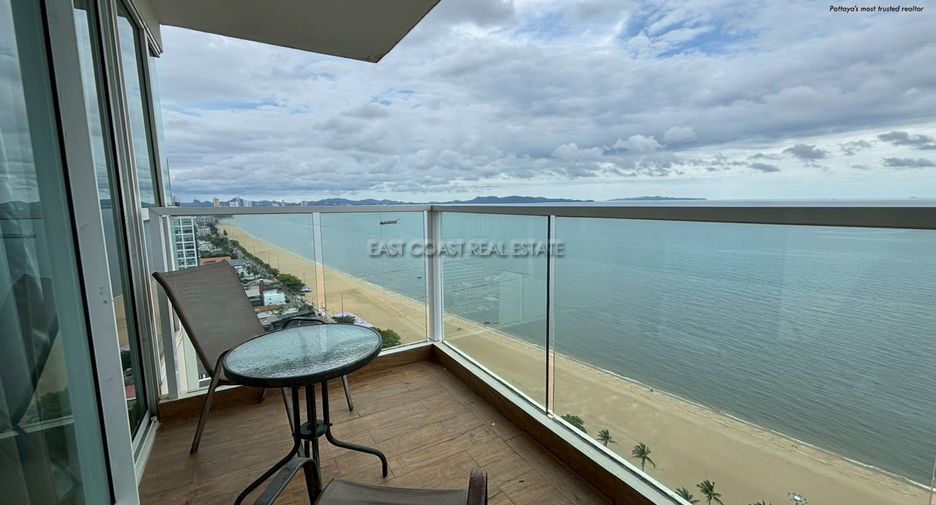 For rent 2 bedrooms condo in Jomtien, Pattaya