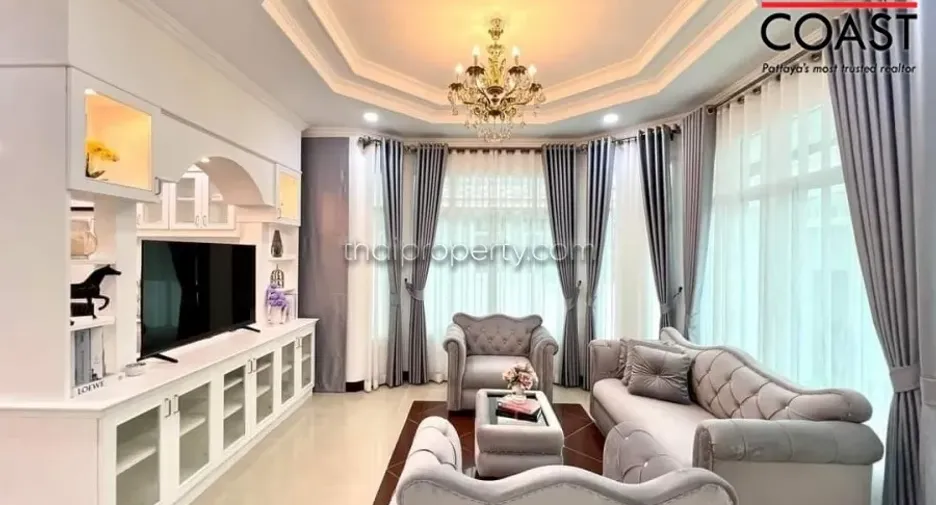 For rent 3 bedrooms house in Bang Lamung, Chonburi