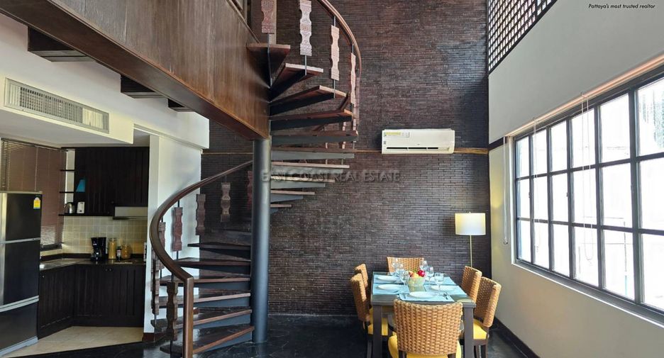 Condo en alquiler de 3 habitaciones en Jomtien, Pattaya