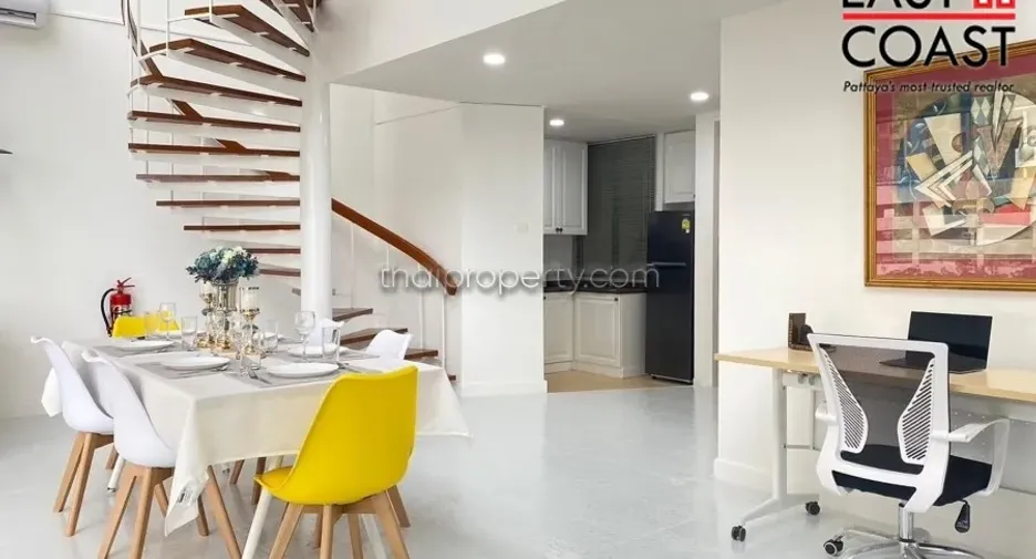 For rent 3 bedrooms condo in Jomtien, Pattaya
