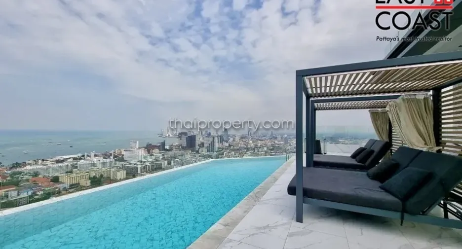 For rent 2 bedrooms condo in Bang Lamung, Chonburi
