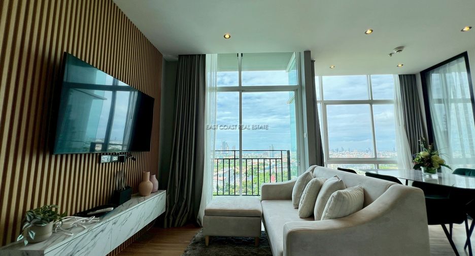 Condo en alquiler de 2 habitaciones en Jomtien, Pattaya