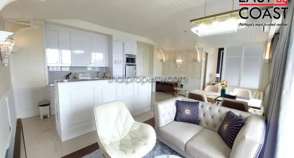 For rent 2 bedrooms condo in Na Jomtien, Pattaya