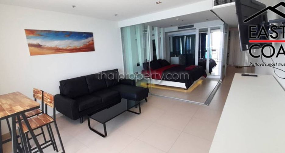 À louer studio condo à Bang Lamung, Chonburi