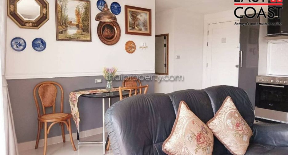 Condo en alquiler de 2 habitaciones en Jomtien, Pattaya