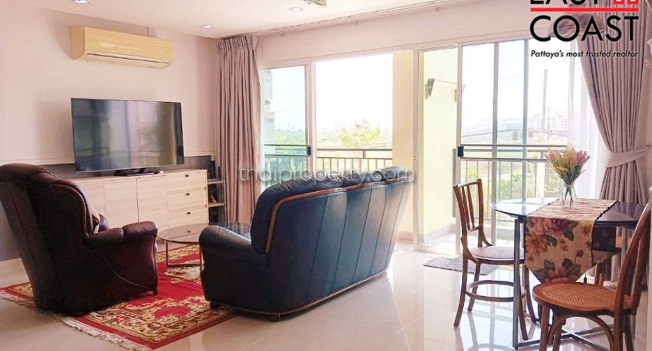 Condo en alquiler de 2 habitaciones en Jomtien, Pattaya