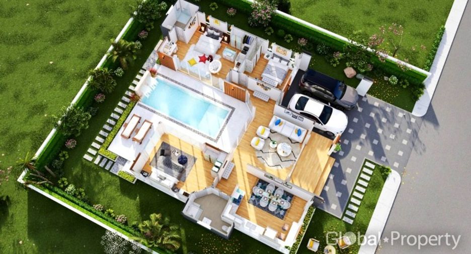 For sale 3 bedrooms house in East Pattaya, Pattaya