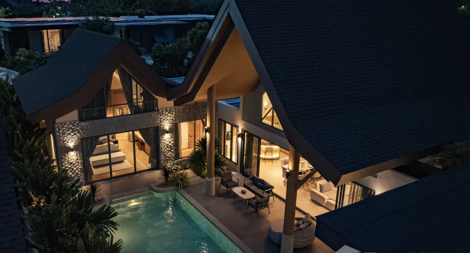 À vendre 4 chambres villa à Thalang, Phuket