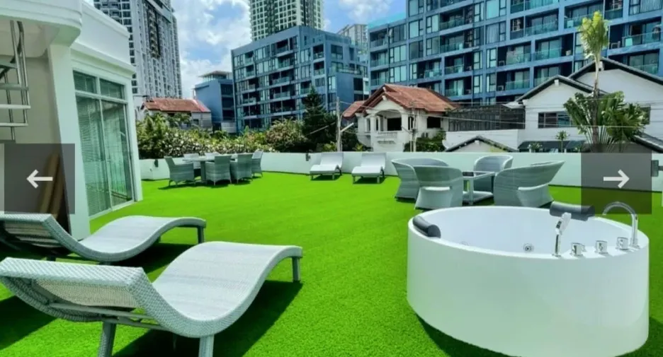 For rent 4 bedrooms villa in Jomtien, Pattaya