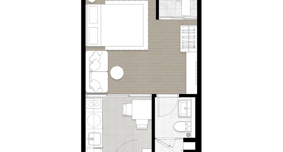 Condo en venta de 1 habitaciones en Bang Lamung, Chonburi