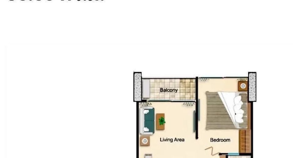 For sale 1 bed condo in Pratumnak, Pattaya
