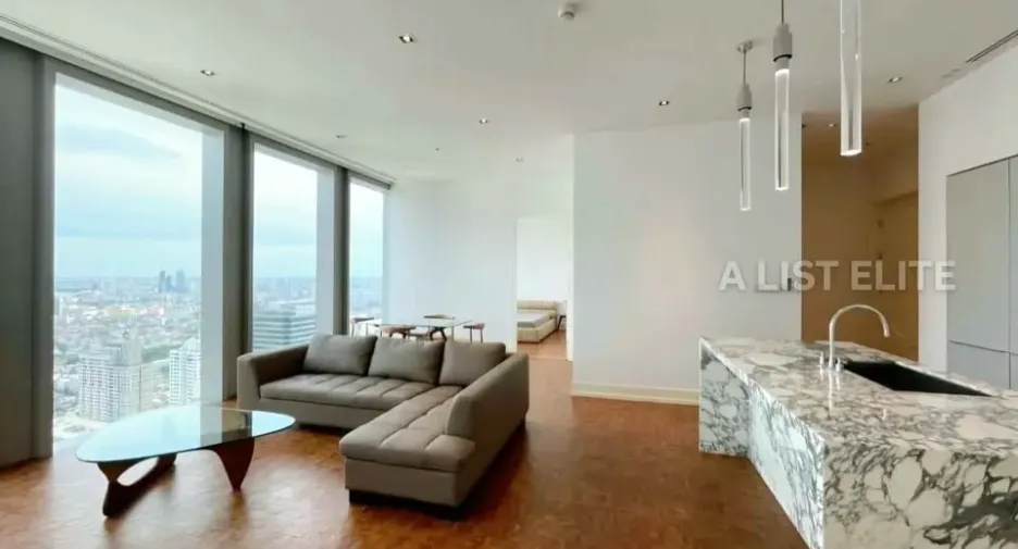 For rent 2 bedrooms condo in Sathon, Bangkok