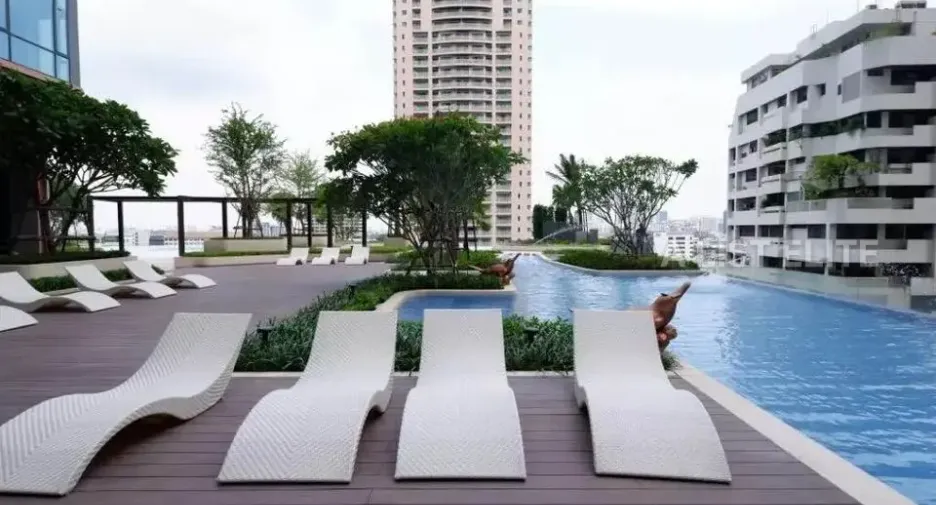 Condo en alquiler de 2 habitaciones en Sathon, Bangkok