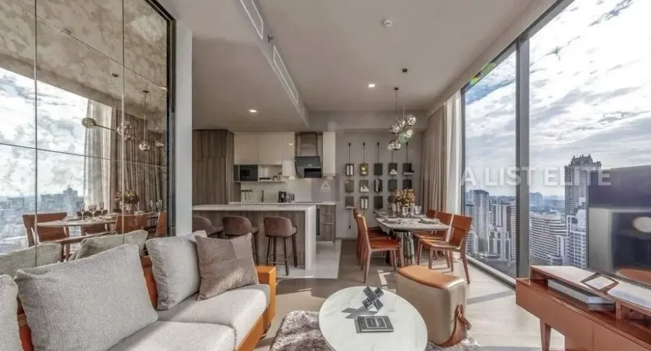 For rent 3 ベッドルーム condo in Khlong Toei, Bangkok