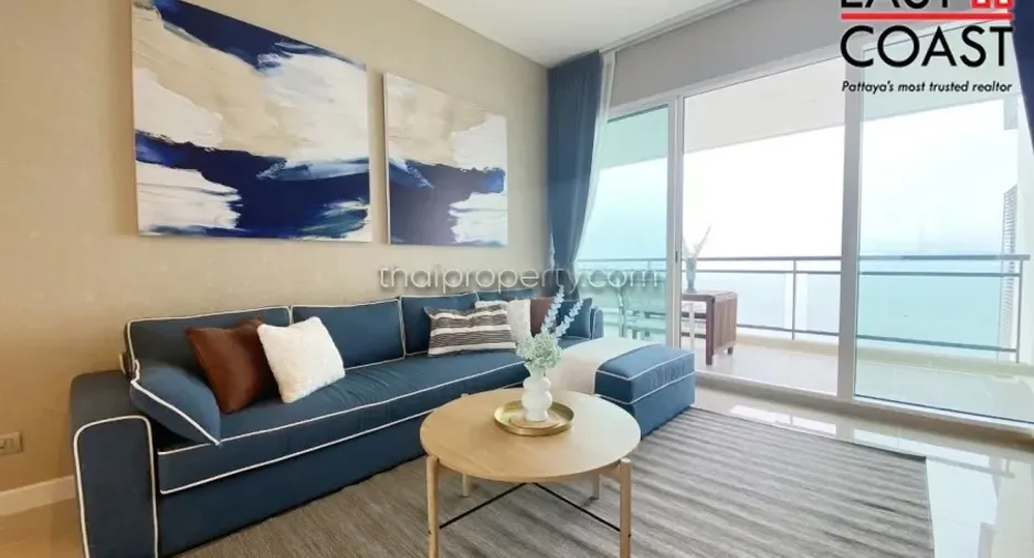 For rent 2 bedrooms condo in Jomtien, Pattaya