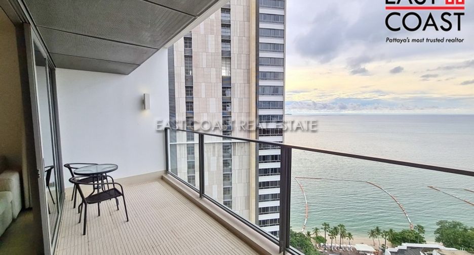 Condo en alquiler de 2 habitaciones en North Pattaya, Pattaya