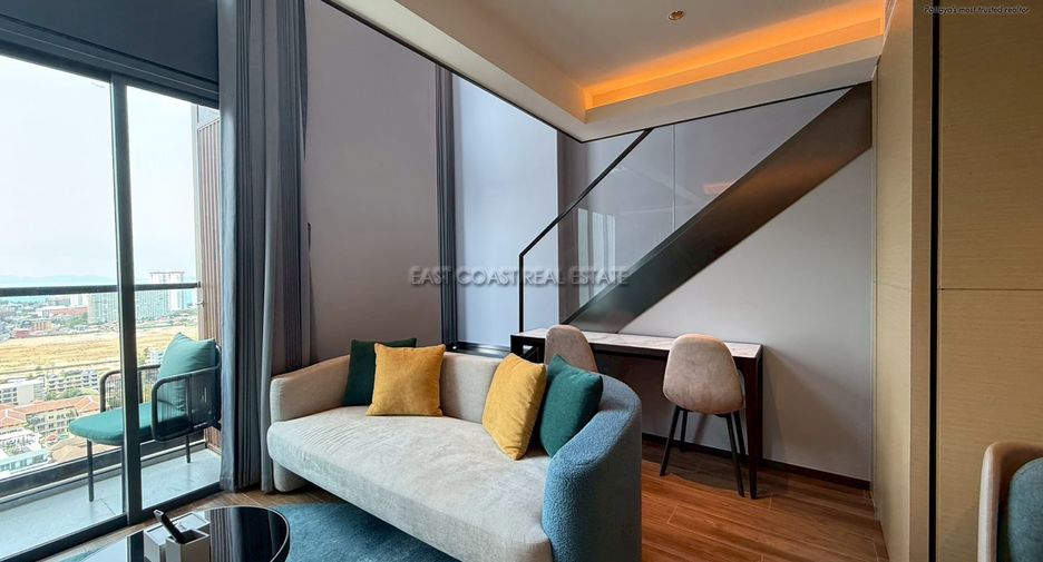 Condo en alquiler de 1 habitaciones en Pratumnak, Pattaya