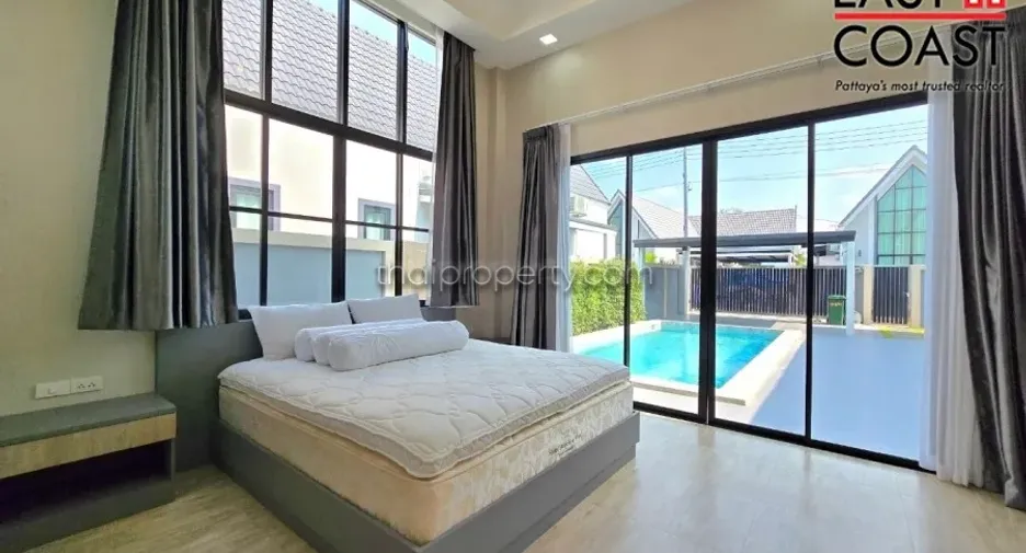 Casa en alquiler de 3 habitaciones en Bang Lamung, Chonburi