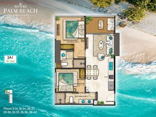 For sale 2 bedrooms condo in Bang Lamung, Chonburi
