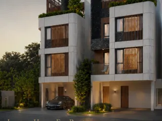 For rent 4 bedrooms house in Huai Khwang, Bangkok