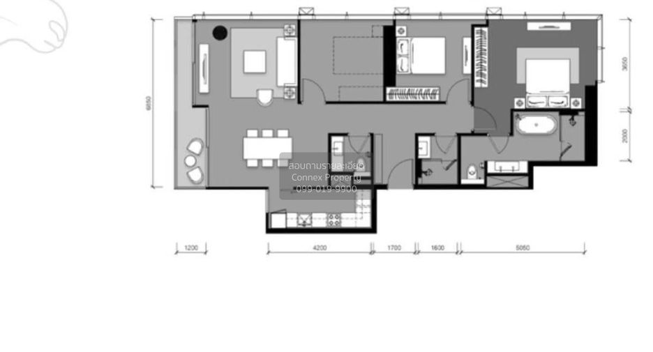 For sale 2 bedrooms condo in Sathon, Bangkok