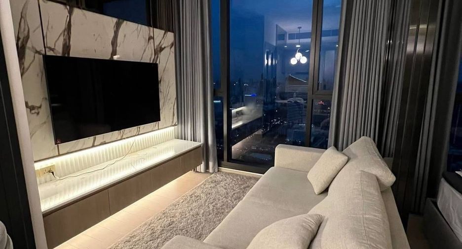 For rent 1 bed condo in Huai Khwang, Bangkok