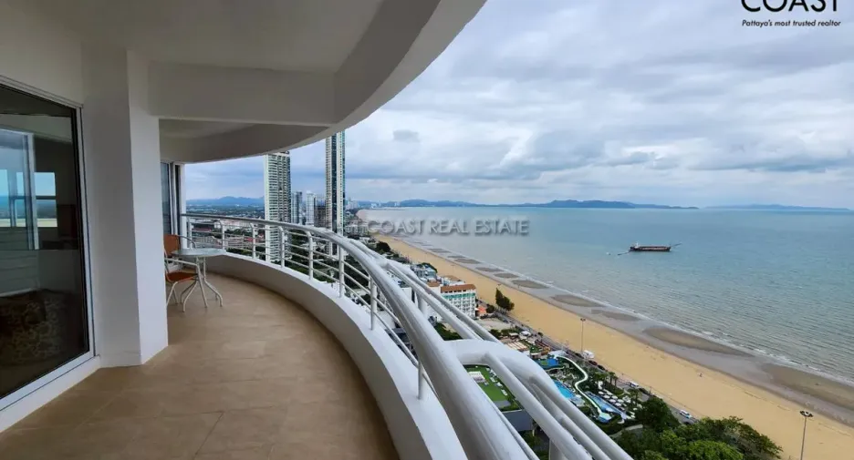 For rent 2 bedrooms condo in Jomtien, Pattaya