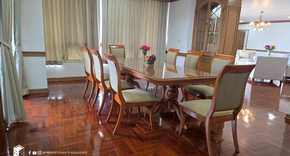 For rent 3 bedrooms condo in Khlong Toei, Bangkok