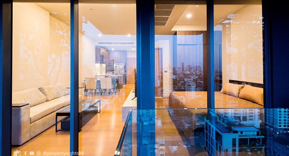 À louer 2 chambres condo à Watthana, Bangkok