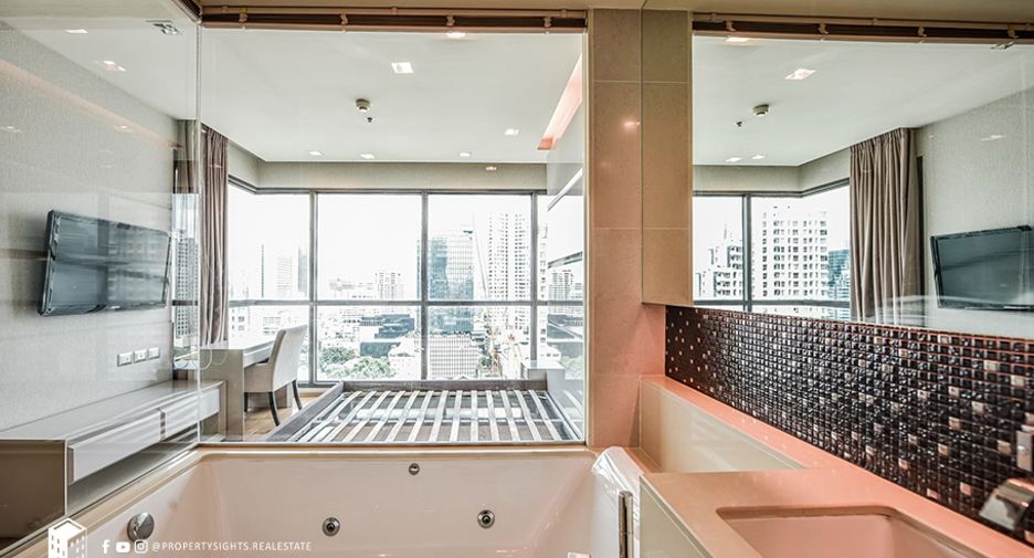 À louer 2 chambres condo à Sathon, Bangkok