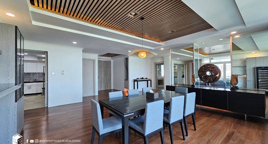 For rent 3 bedrooms condo in Pathum Wan, Bangkok