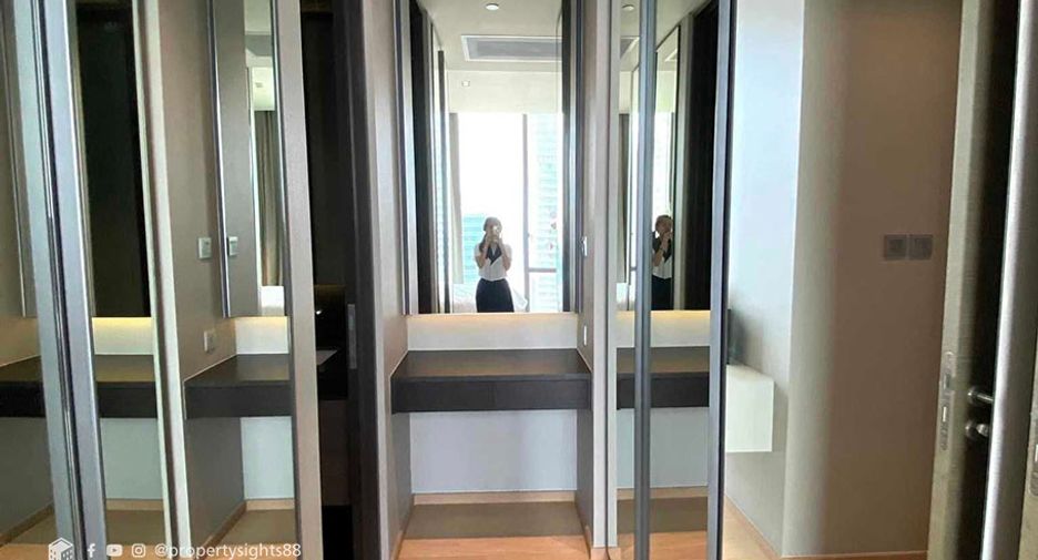 Wohnung zur Miete mit 2 Zimmer in Pathum Wan, Bangkok