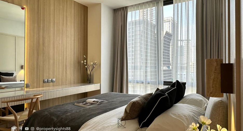 À louer 1 chambre condo à Pathum Wan, Bangkok